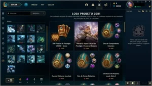 CONTA PLATINA 3,  EMAIL NÃO VERIFICADO,  30K ESSENCIA AZUL - League of Legends LOL