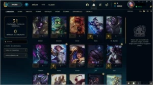 CONTA PLATINA 3,  EMAIL NÃO VERIFICADO,  30K ESSENCIA AZUL - League of Legends LOL