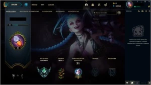 CONTA PLATINA 3,  EMAIL NÃO VERIFICADO,  30K ESSENCIA AZUL - League of Legends LOL