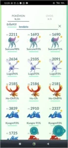 Conta Pokemon level 39 - Pokémon