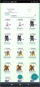 Conta Pokemon level 39 - Pokémon