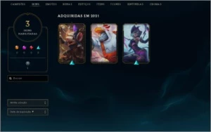 🔥 CONTA ACC LEAGUE OF LEGENDS GOLD I C/ 57% WR 🔥 LOL