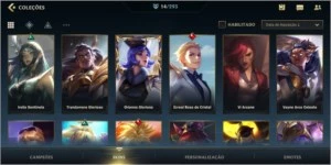 Conta Mestre 60% Win rate - League of Legends: Wild Rift LOL WR
