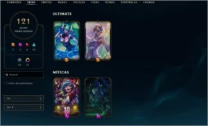 CONTA LOL PLATINA 1 !!!! - League of Legends