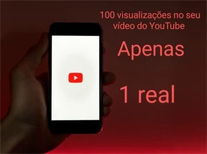 100 visualizações no seu vídeo do YouTube - Redes Sociais