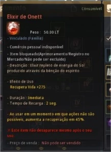 Guardian BS PEN pot HP infinita - Black Desert