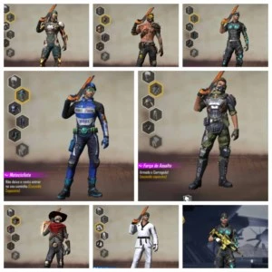 CONTA INICIANTE NÍVEL 5 - Free Fire