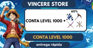 Blox Fruits - Conta Level 1000+ + Espadas Aleatórias + Itens