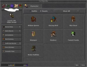 ELDER DRUID 130 45 DIAS DE PA - SOLIDERA - Tibia
