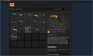 Karambit tiger tooth TORRANDO - Counter Strike CS