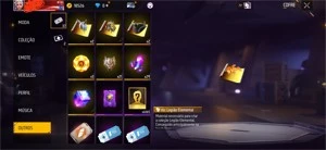 Conta Free Fire gemada com 1 e 2 passe e angelical
