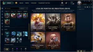 CONTA PRATA 1 TODOS OS HERÓIS e 109 SKINS (2 VITORIOSAS) - League of Legends LOL