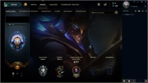 CONTA PRATA 1 TODOS OS HERÓIS e 109 SKINS (2 VITORIOSAS) - League of Legends LOL