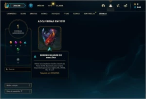 Conta platina 4 Sem email confirmado com 2 skins e 26 champs - League of Legends LOL