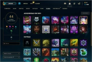 Conta platina 4 Sem email confirmado com 2 skins e 26 champs - League of Legends LOL