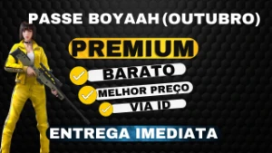 Passe Boyaah Premium (Outubro) [Barato]