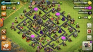Clash of clans cv9 full + clash royale lendaria