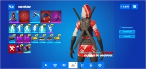 Conta Fortnite/78 skins/salve o mundo/1500 vbucks