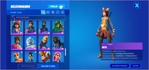 Conta Fortnite/78 skins/salve o mundo/1500 vbucks