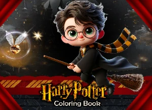 Arquivo Digital Livro de colorir Harry Potter – PDF - eBooks