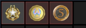 Conta CS2 com 3 medalhas - Counter Strike