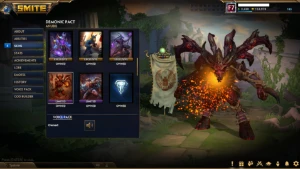 Conta Smite Beta Tester (842 skins) + Arconte + todos cofres