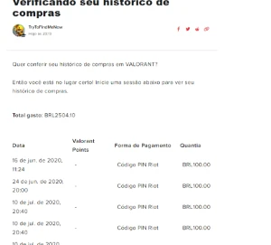 Conta Valorant e League of Legends Raridade