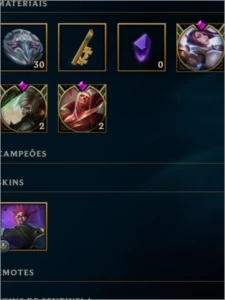 CONTA LEAGUE OF LEGENDS DIAMANTE 3 LOL