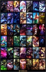 Conta GOLD LoL - 42 Skins e 86 Champs - League of Legends