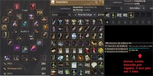 Conta black desert Guardian 645gs, 1.8k de peso