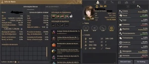 Conta black desert Guardian 645gs, 1.8k de peso