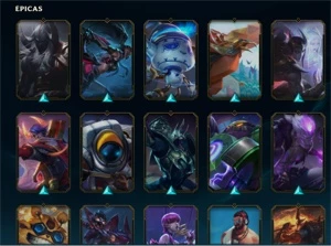 Conta Todos os Campeões - 195 skins - League of Legends LOL