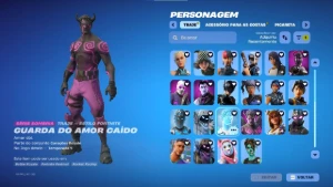 Conta de Fortnite 221 Skins,270 picaretas Raras  3.500V-Buck