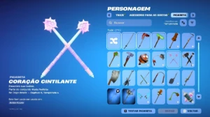 Conta de Fortnite 221 Skins,270 picaretas Raras  3.500V-Buck