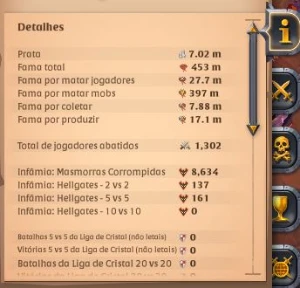 Conta Albion Coleta t8 Arco 700 e mais - Albion Online