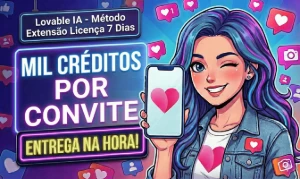 Lovable IA - Método Extensão Assinatura de 7 Dias - Premium