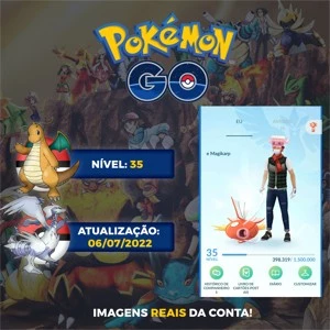 Conta Pokémon GO