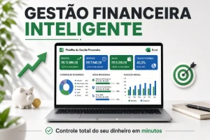 Planilha Gestão Financeira Inteligente Dashboard Automático - Planilhas e Dashboards