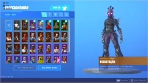 Conta De FORTNITE Temp 6 7 8   Com skins