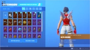 Conta De FORTNITE Temp 6 7 8   Com skins