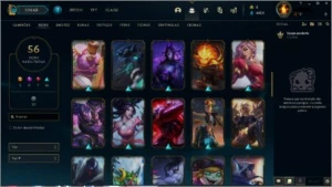 CONTA LOL +56 SKINS - League of Legends