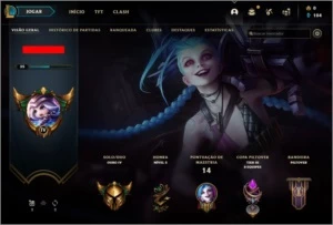CONTA SMURF OURO 4 - League of Legends LOL