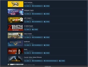 Conta steam com 18 jogos ( so jogo top)