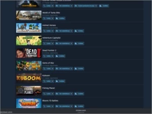 Conta steam com 18 jogos ( so jogo top)