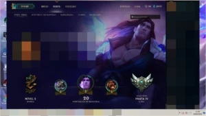 Conta LoL prata IV 21 campeões, 11 skins e 8 baús na conta! - League of Legends