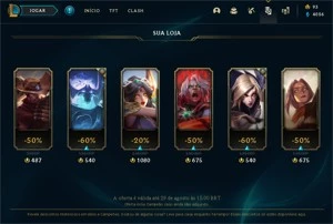 Conta League Of Legends - Season 4 - 100+ skins LOL