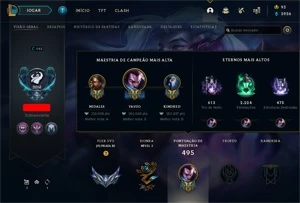 Conta League Of Legends - Season 4 - 100+ skins LOL