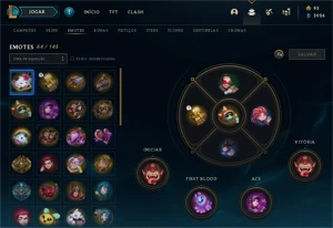 Conta League Of Legends - Season 4 - 100+ skins LOL