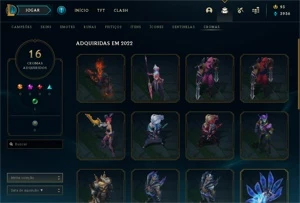 Conta League Of Legends - Season 4 - 100+ skins LOL