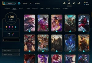 Conta League Of Legends - Season 4 - 100+ skins LOL